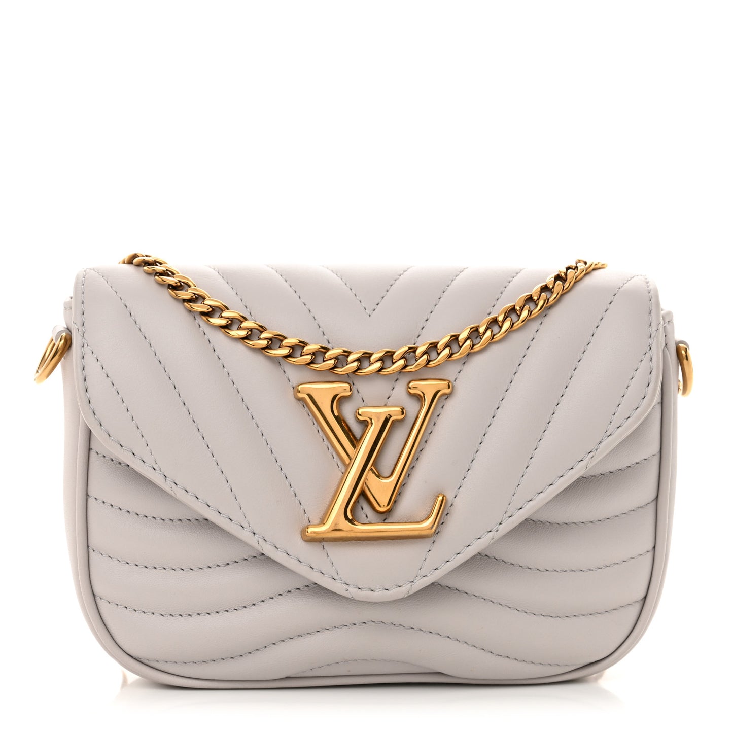 Calfskin New Wave Multi Pochette Brume