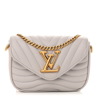 Louis Vuitton Calfskin New Wave Multi Pochette Brume 1 of 11