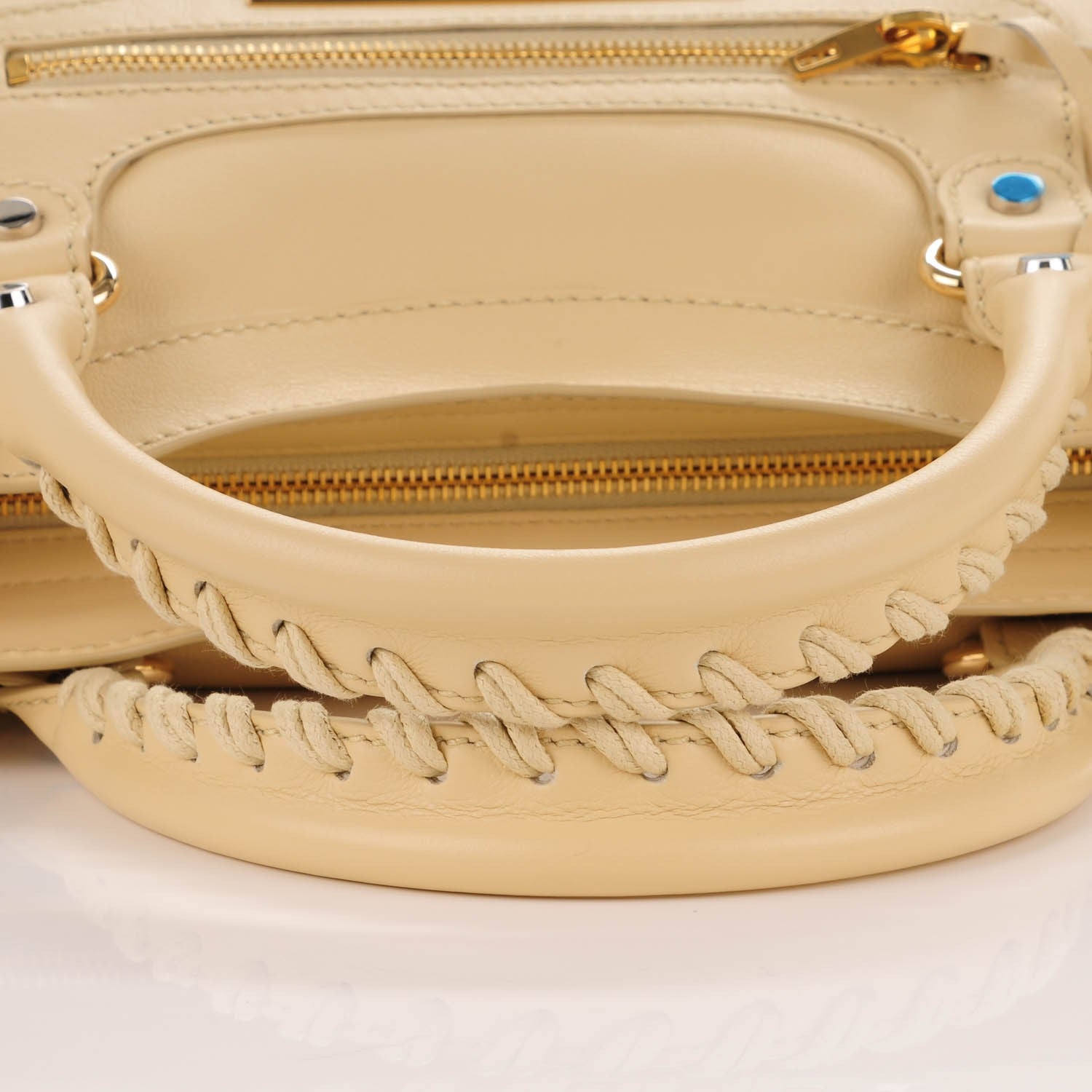 Balenciaga Veau Amp Plate Gold Hardware City Beige Argile 6 of 9