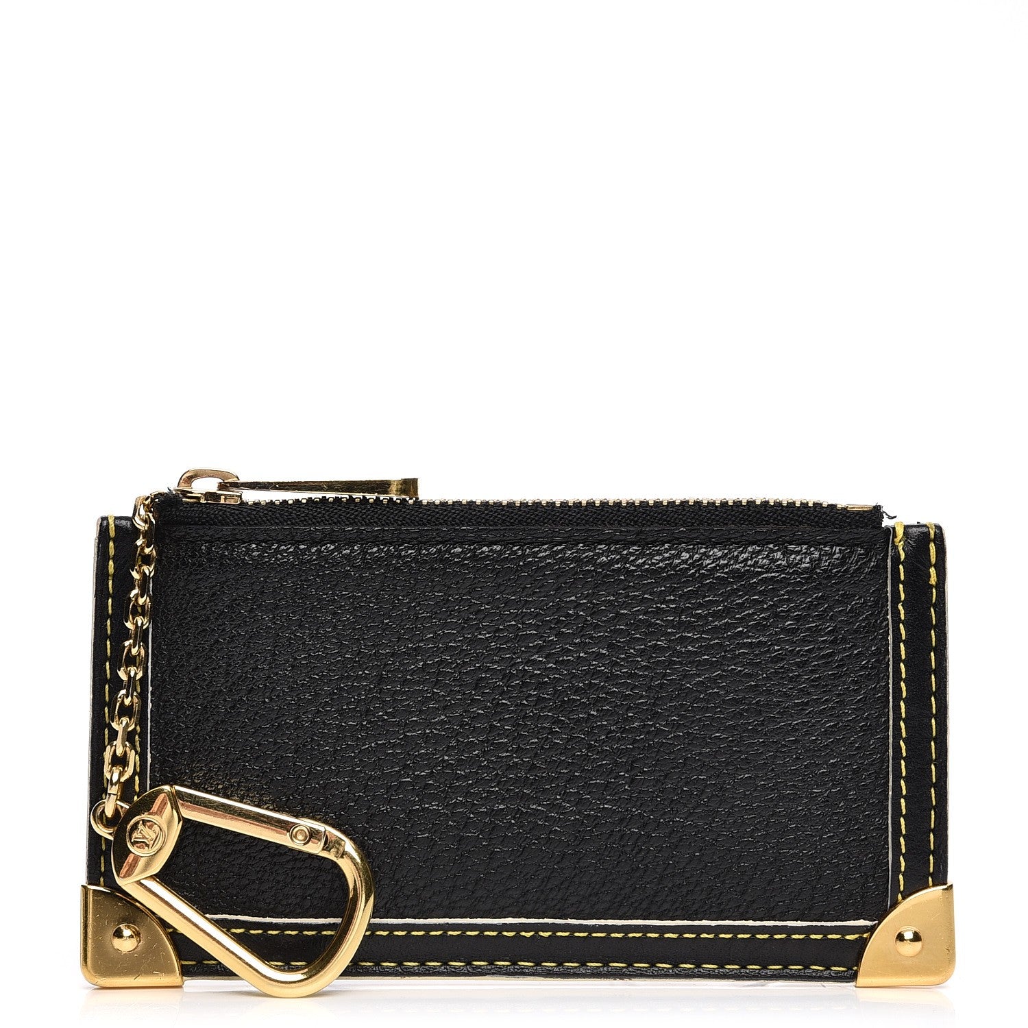 Louis Vuitton Suhali Key Pouch Black 1 of 16