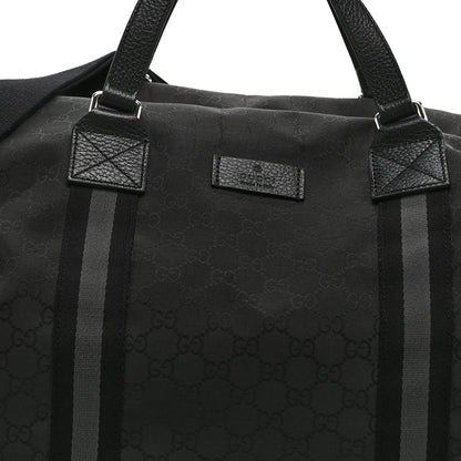 Gucci Nylon Monogram XL Duffle Bag Black 8 of 10