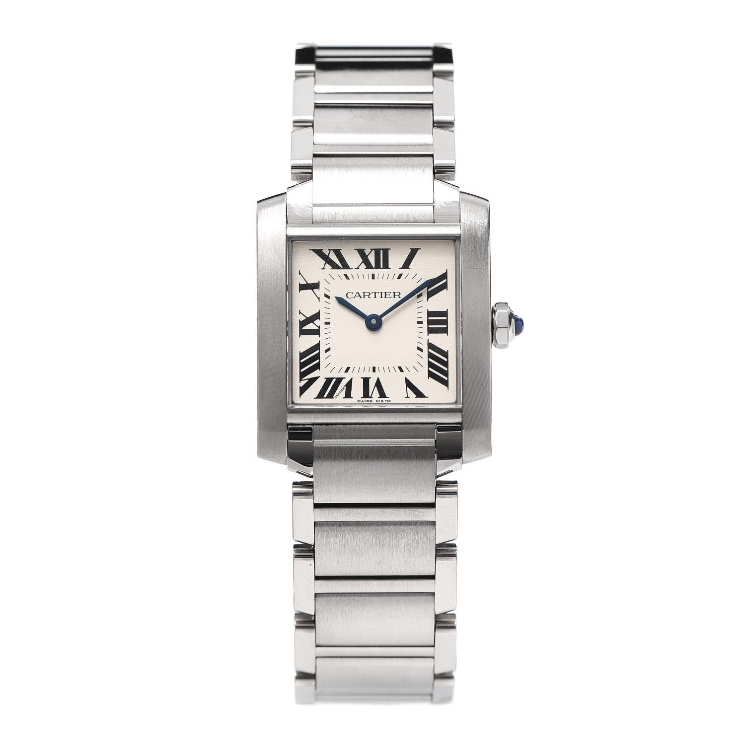 Cartier Stainless Steel 25mm Tank Francaise Quartz Watch 1 of 7