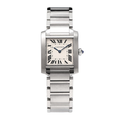Cartier Stainless Steel 25mm Tank Francaise Quartz Watch 1 of 7