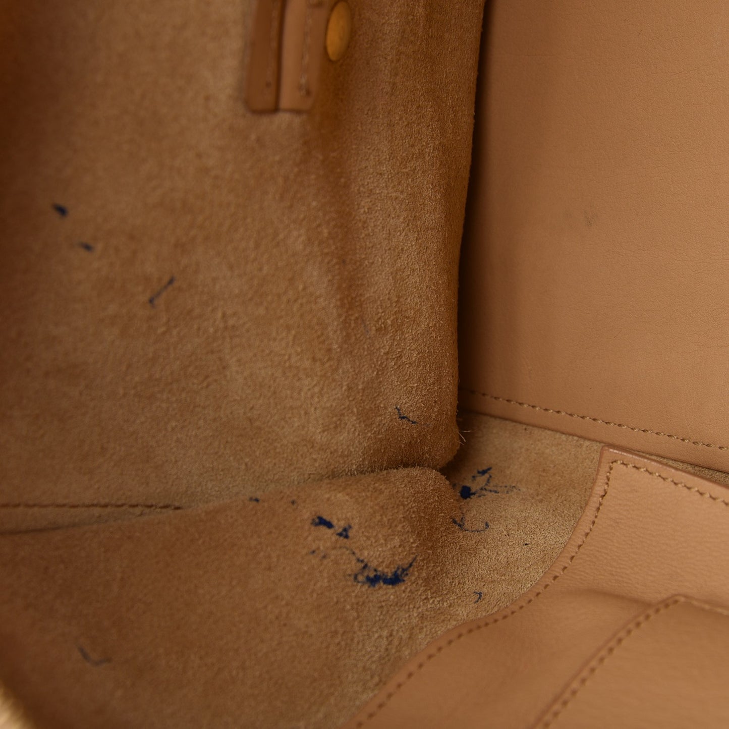 Calfskin Medium Classic Y Cabas Light Beige