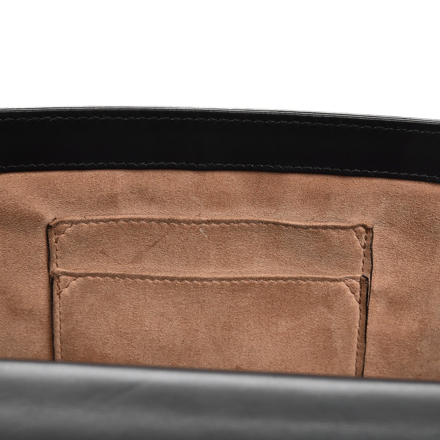 Guccissima Medium Padlock Shoulder Bag Black