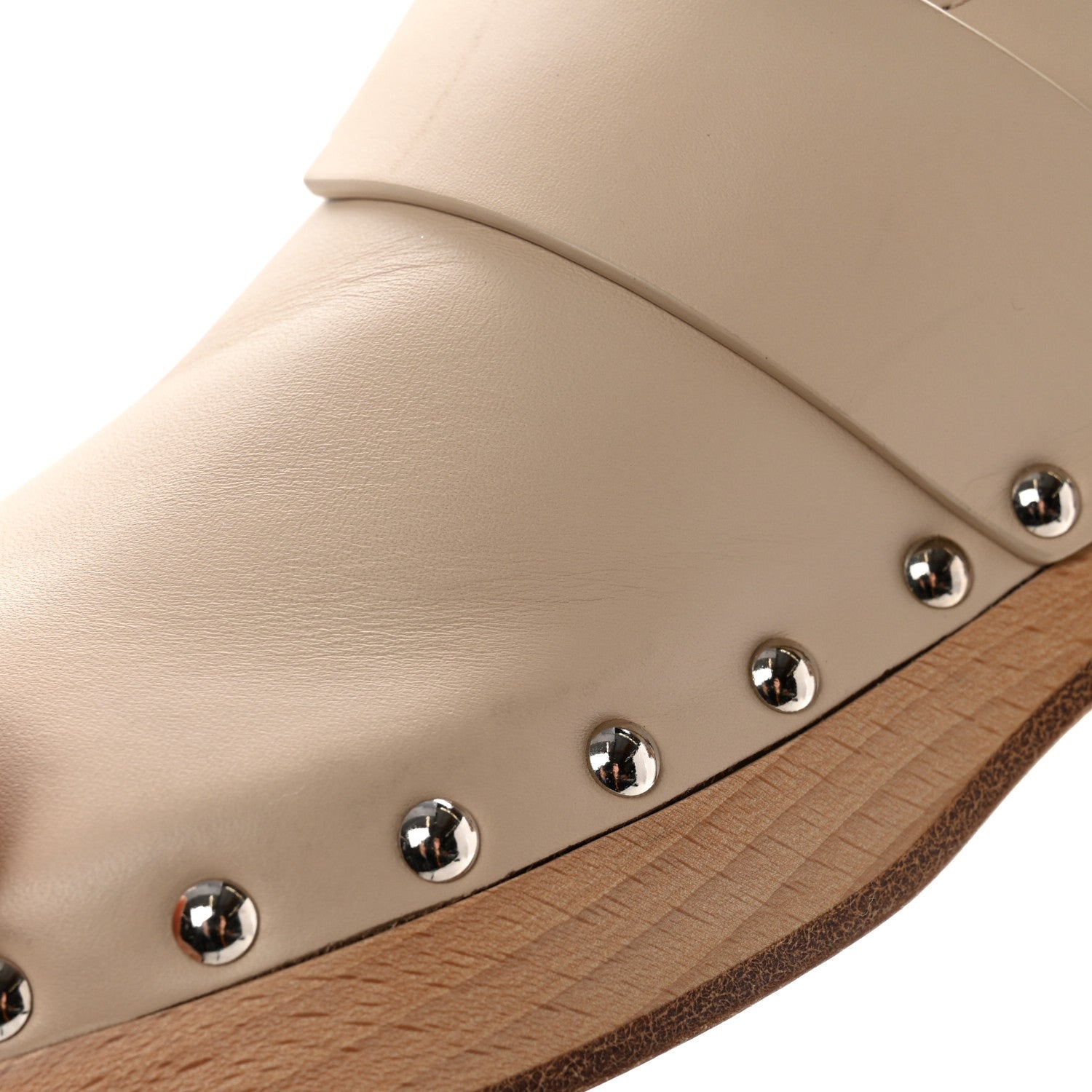 Hermes Calfskin Calya Mules 37 Hetre 9 of 10
