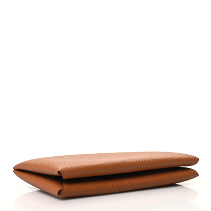 Hermes Epsom Calvi Card Case Gold 4 of 12