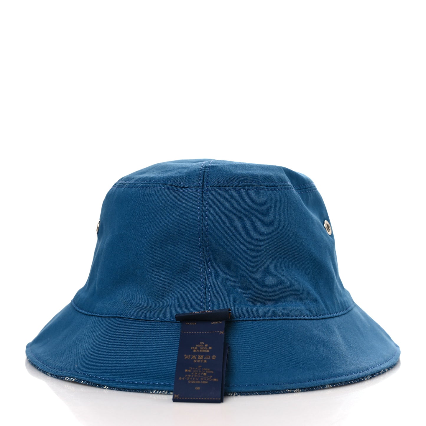 Monogram Denim Transformable Bob Bucket Hat 62 Blue