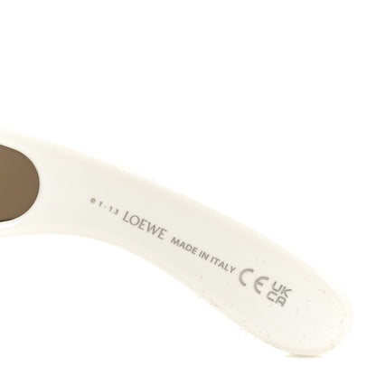 Loewe Acetate Anagram Wave Mask Sunglasses LW40108I Ivory 5 of 7