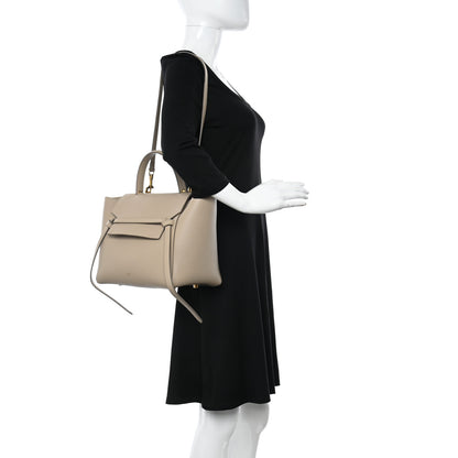 Celine Grained Calfskin Mini Belt Bag Light Taupe 2 of 10