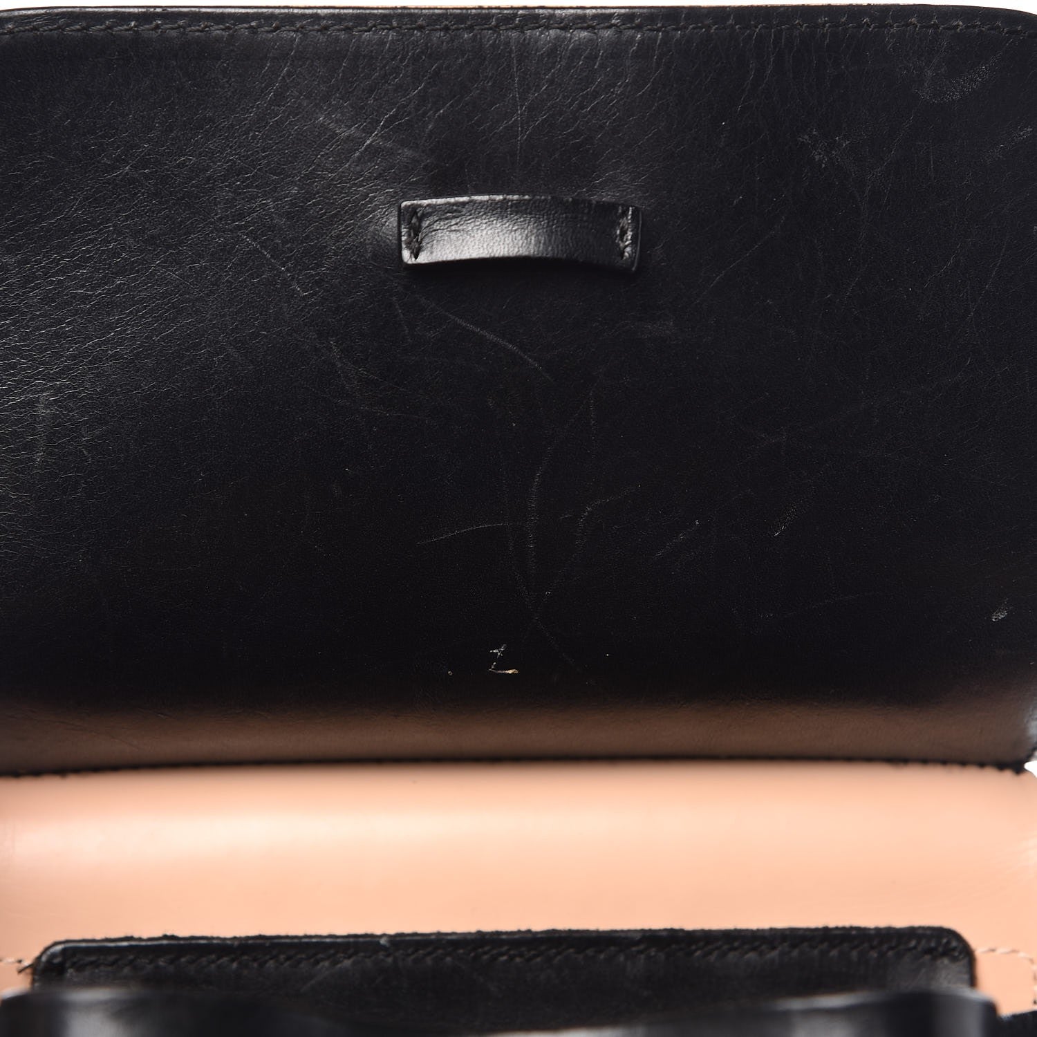 Mansur Gavriel Calfskin Mini Backpack Bag Black 10 of 13