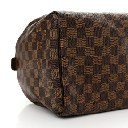 Louis Vuitton Damier Ebene Speedy 30 9 of 12
