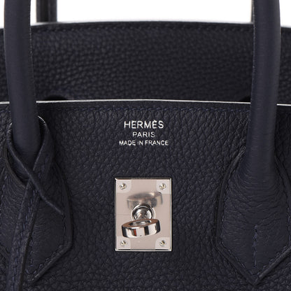 Hermes Togo Birkin 25 Bleu Nuit 24 of 37
