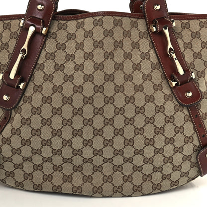 Gucci Monogram Medium Pelham Shoulder Bag Brown 8 of 12