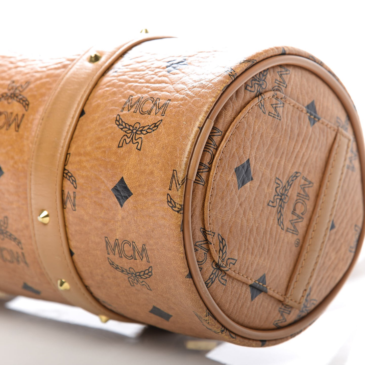 Visetos Essential Barrel Bag Cognac