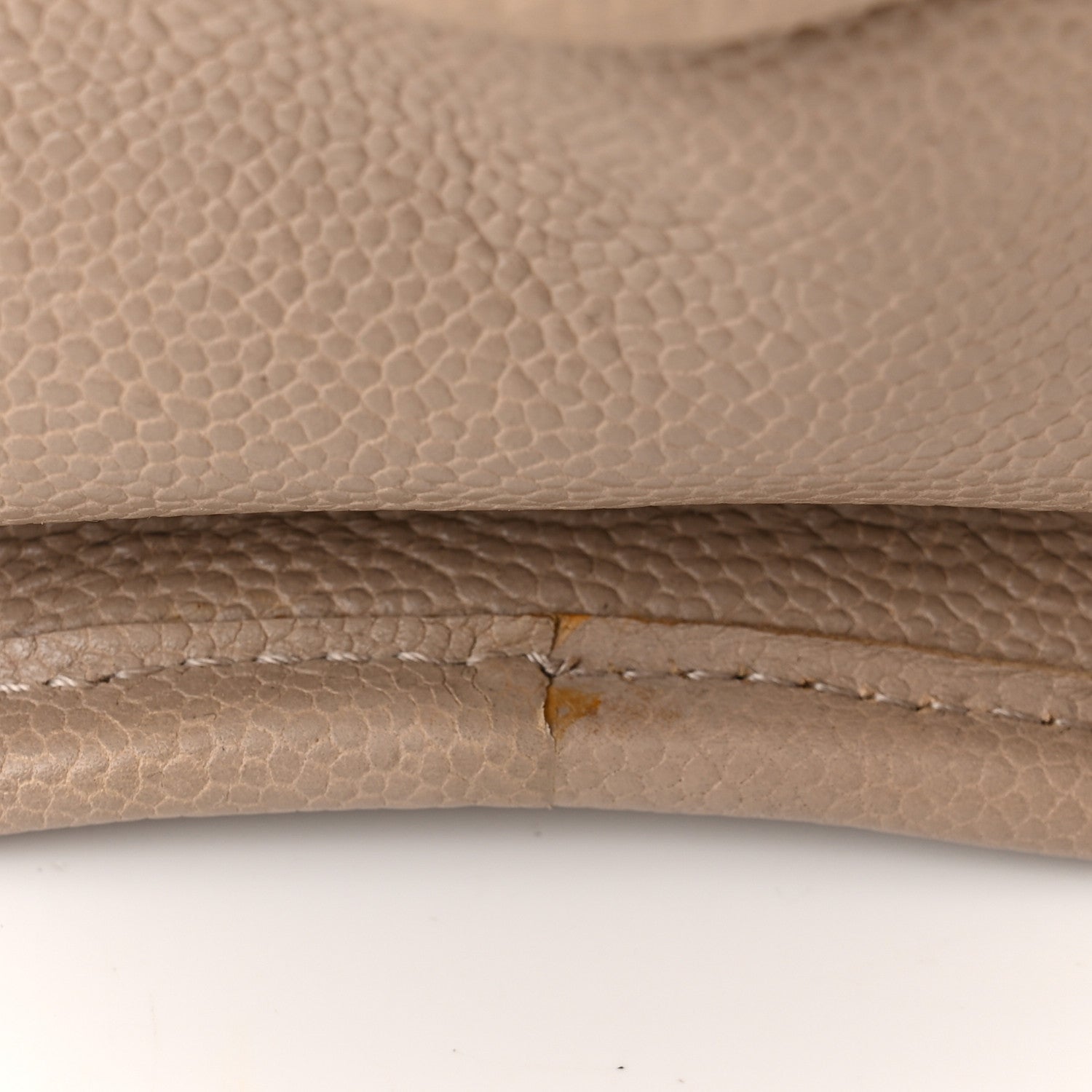 Chanel Caviar Quilted Deauville Bowling Bag Beige 12 of 12