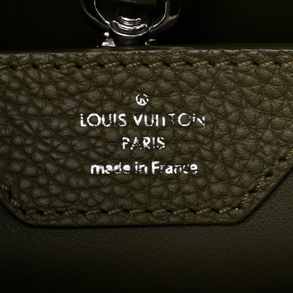 Louis Vuitton Taurillon Capucines BB Khaki 7 of 10