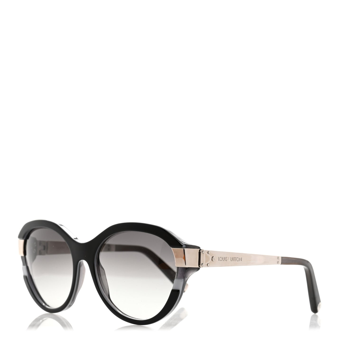 Acetate Petit Soupcon Cat Eye Sunglasses Z0489W Black