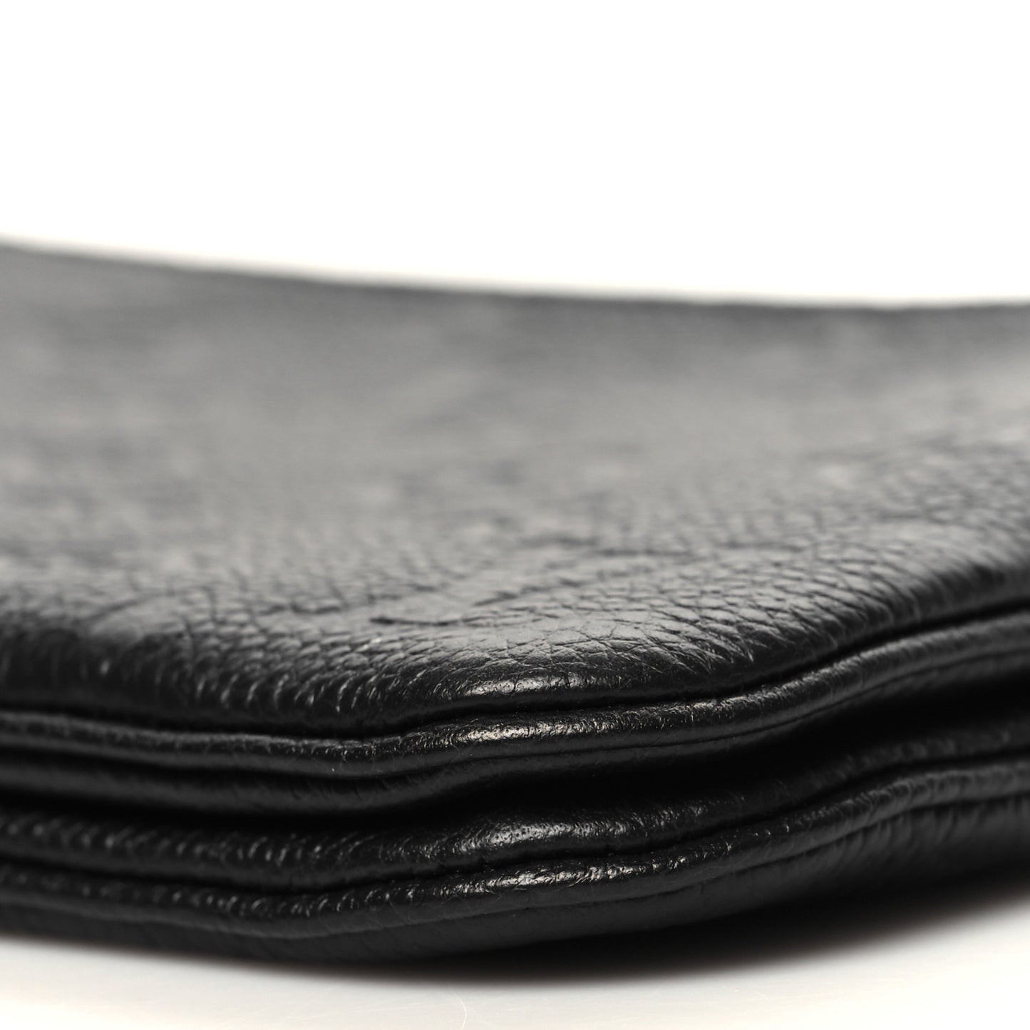 Empreinte Double Zip Pochette Black