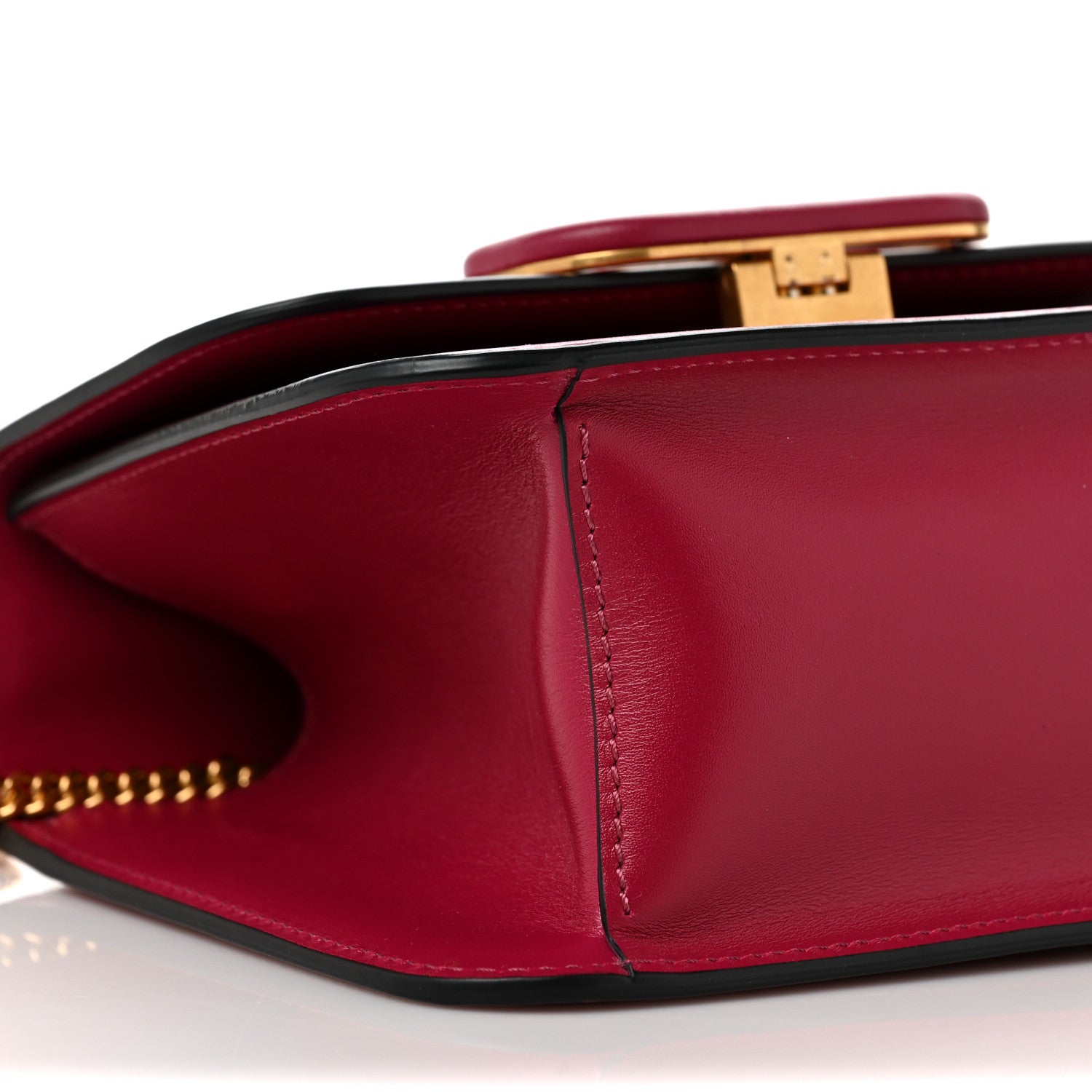 Valentino Garavani Smooth Calfskin Small VSling Shoulder Bag Fuchsia 7 of 8
