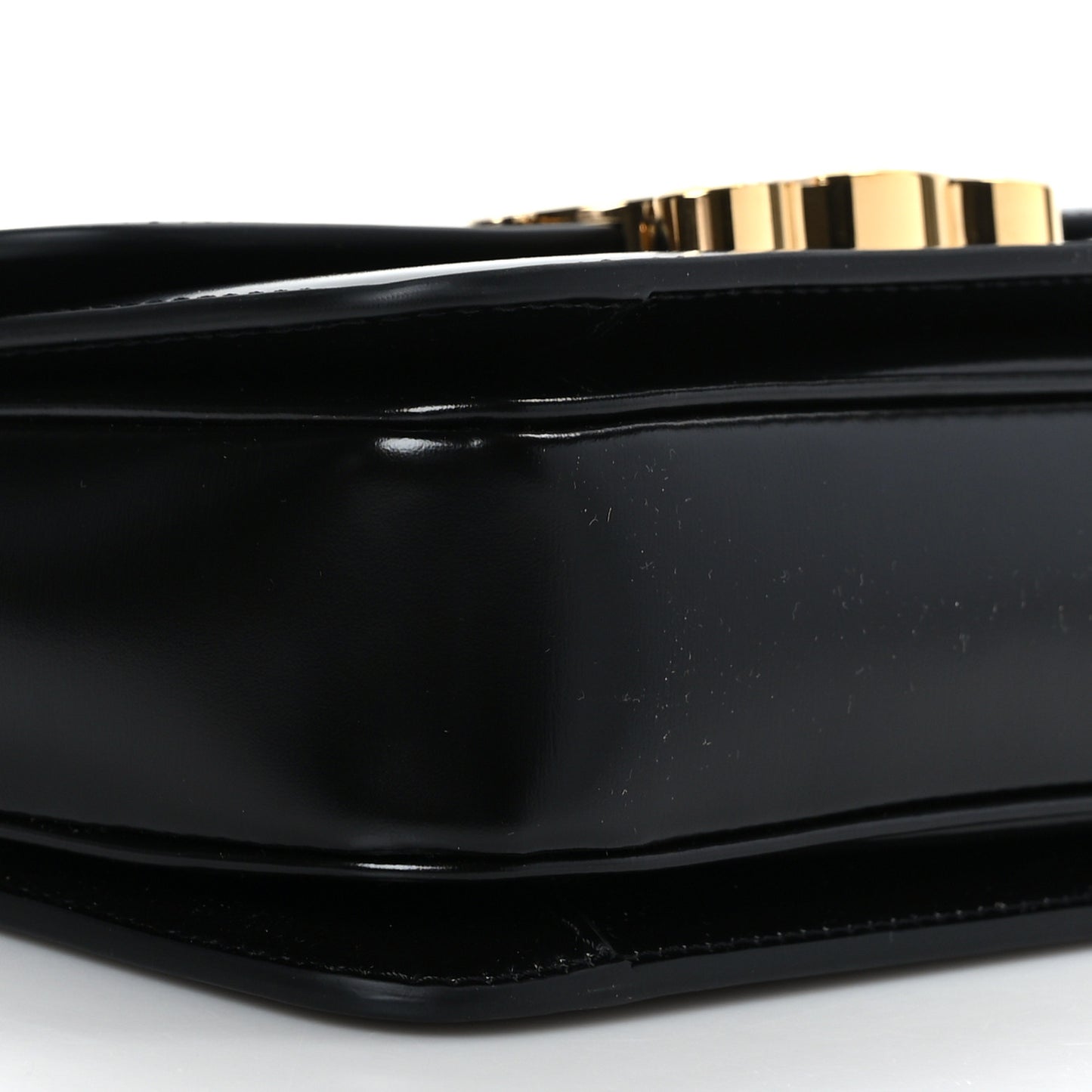 Shiny Calfskin Teen Triomphe Black