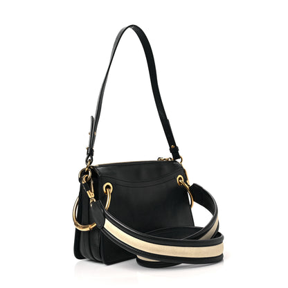 Chloe Smooth Calfskin Logo Small Roy Bag Full Blue 3 of 8