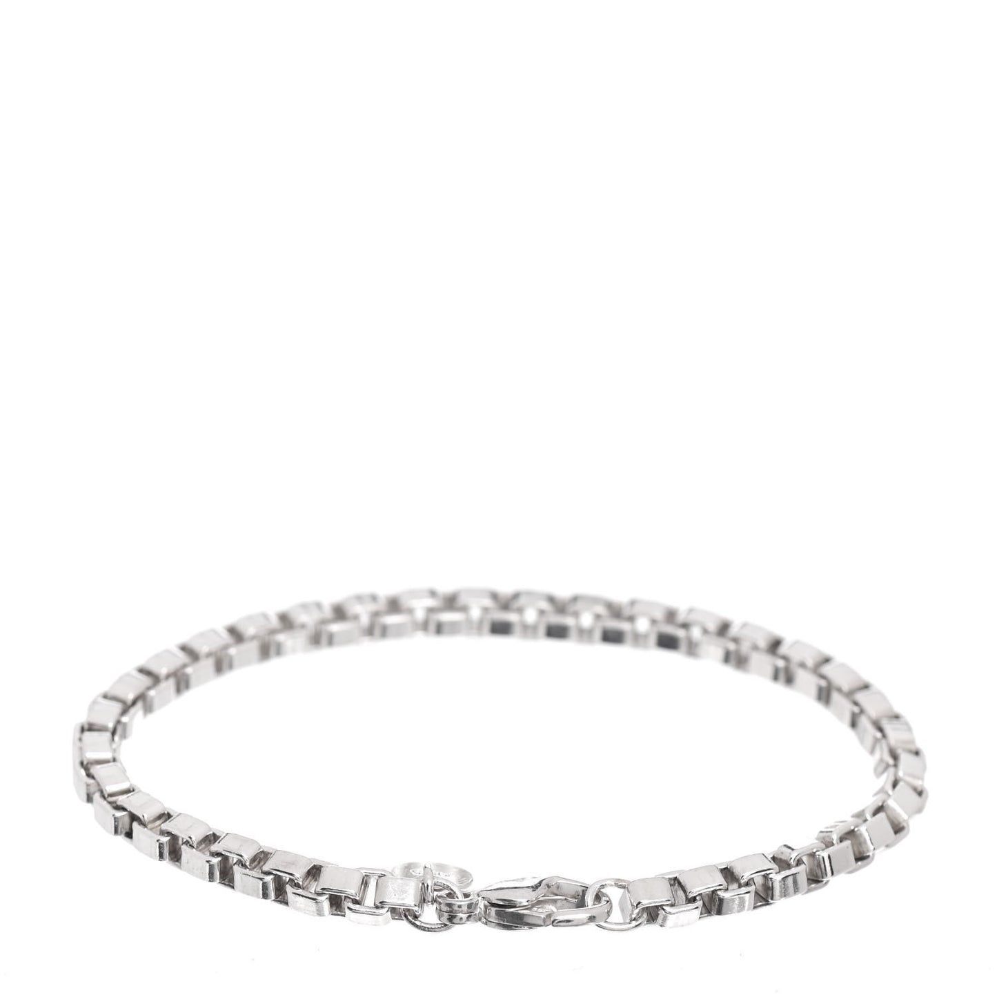 Sterling Silver 4mm Venetian Link Bracelet