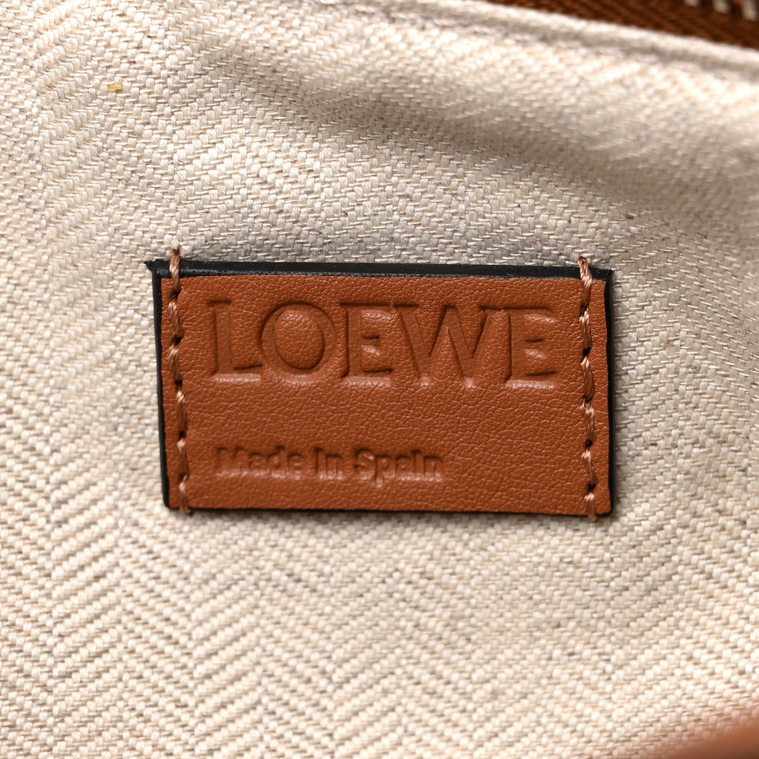 Loewe Classic Calfskin Small Puzzle Bag Tan 5 of 7
