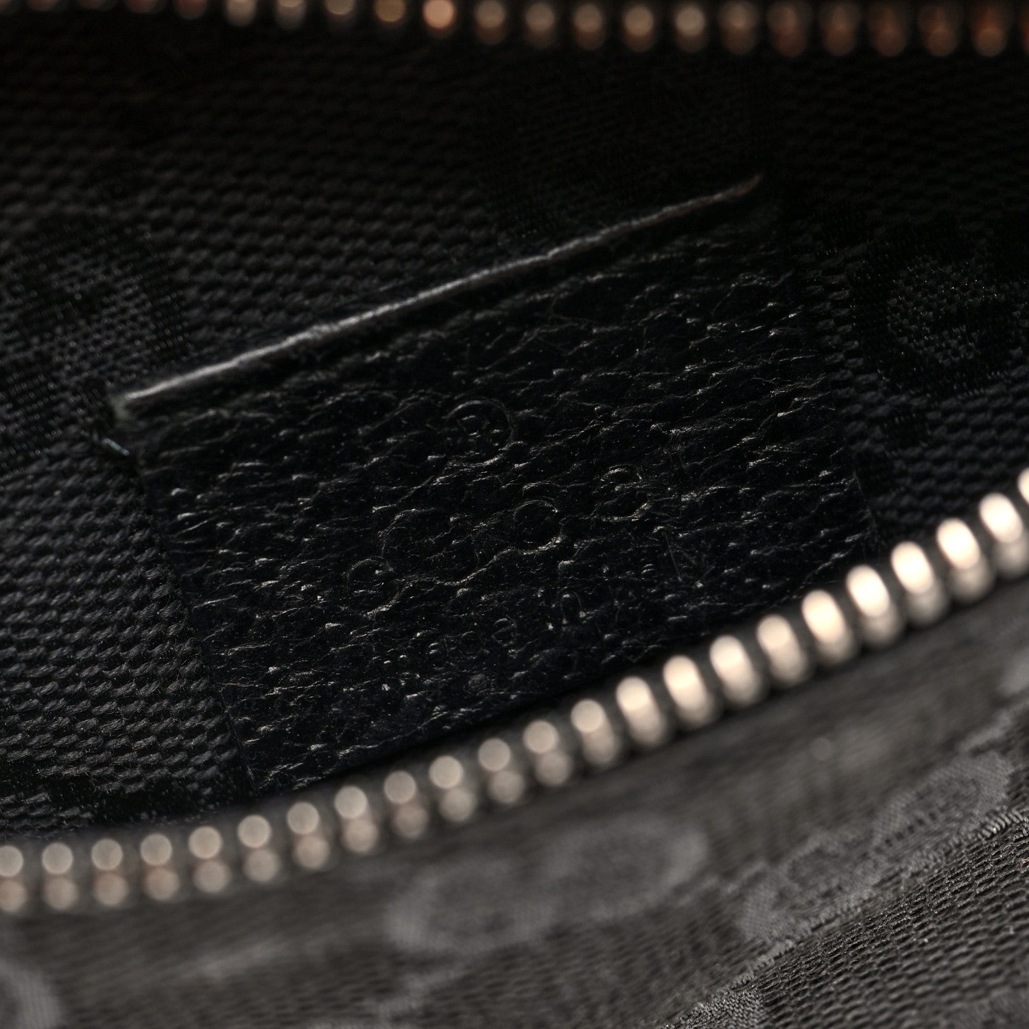 Gucci GG Monogram Double Pocket Belt Bag Black 7 of 11