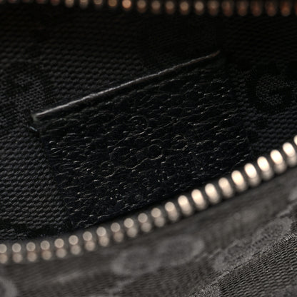 Gucci GG Monogram Double Pocket Belt Bag Black 7 of 11