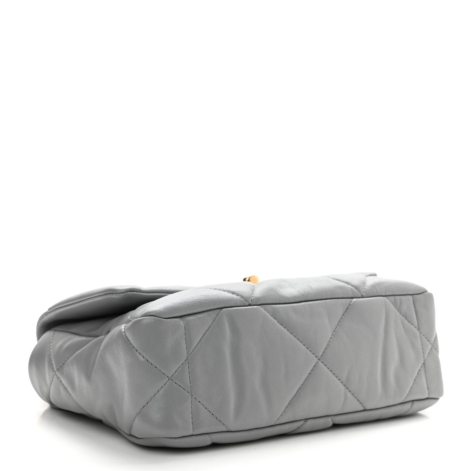 Chanel Lambskin Quilted Medium Chanel 19 Flap Dark Grey 4 of 8