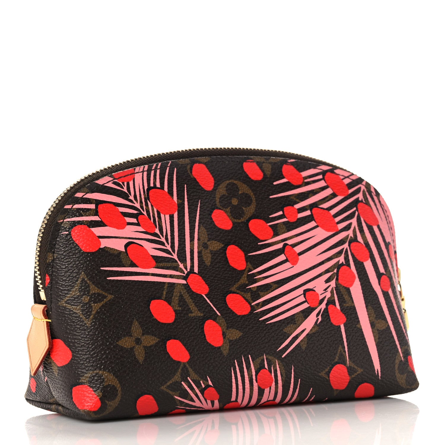 Louis Vuitton Monogram Jungle Dots Cosmetic Pouch Sugar Pink Poppy 3 of 9