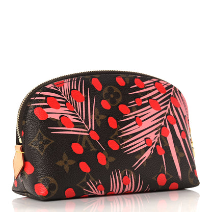 Louis Vuitton Monogram Jungle Dots Cosmetic Pouch Sugar Pink Poppy 3 of 9