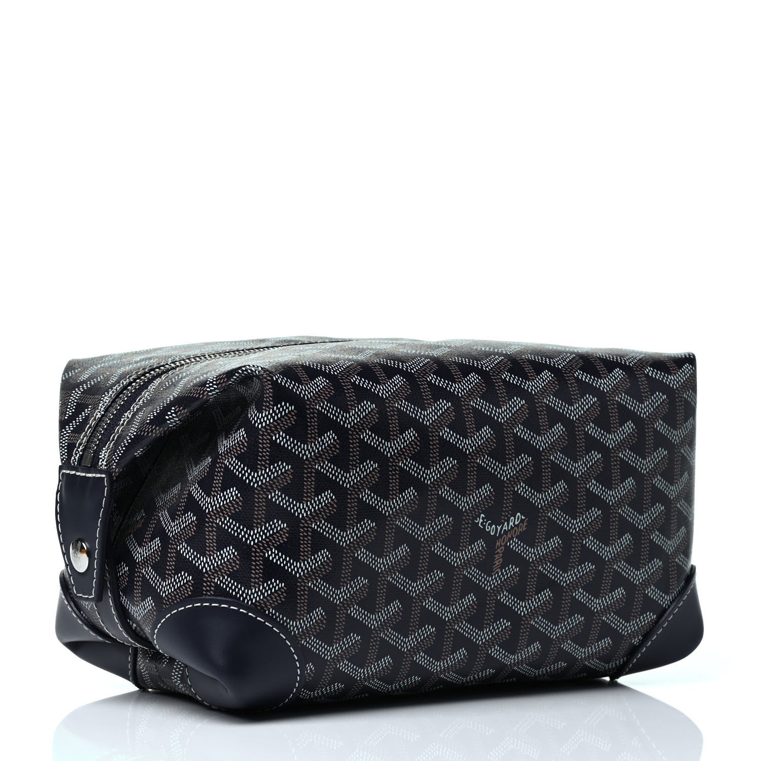Goyard Goyardine Boeing 25 Trousse de Toilette Navy 2 of 4