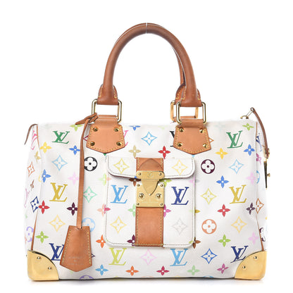 Louis Vuitton Monogram Multicolor Speedy 30 White 1 of 18