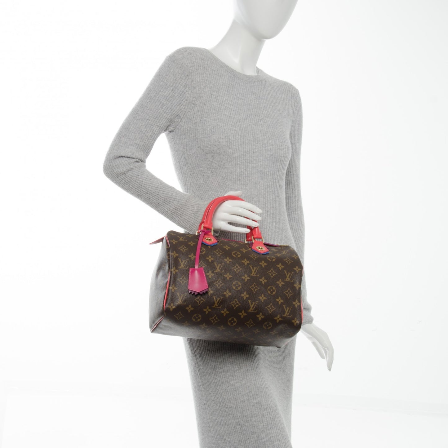 Monogram Totem Speedy 30 Flamingo