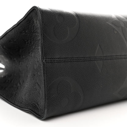 Louis Vuitton Empreinte Monogram Giant Onthego MM Black 9 of 11