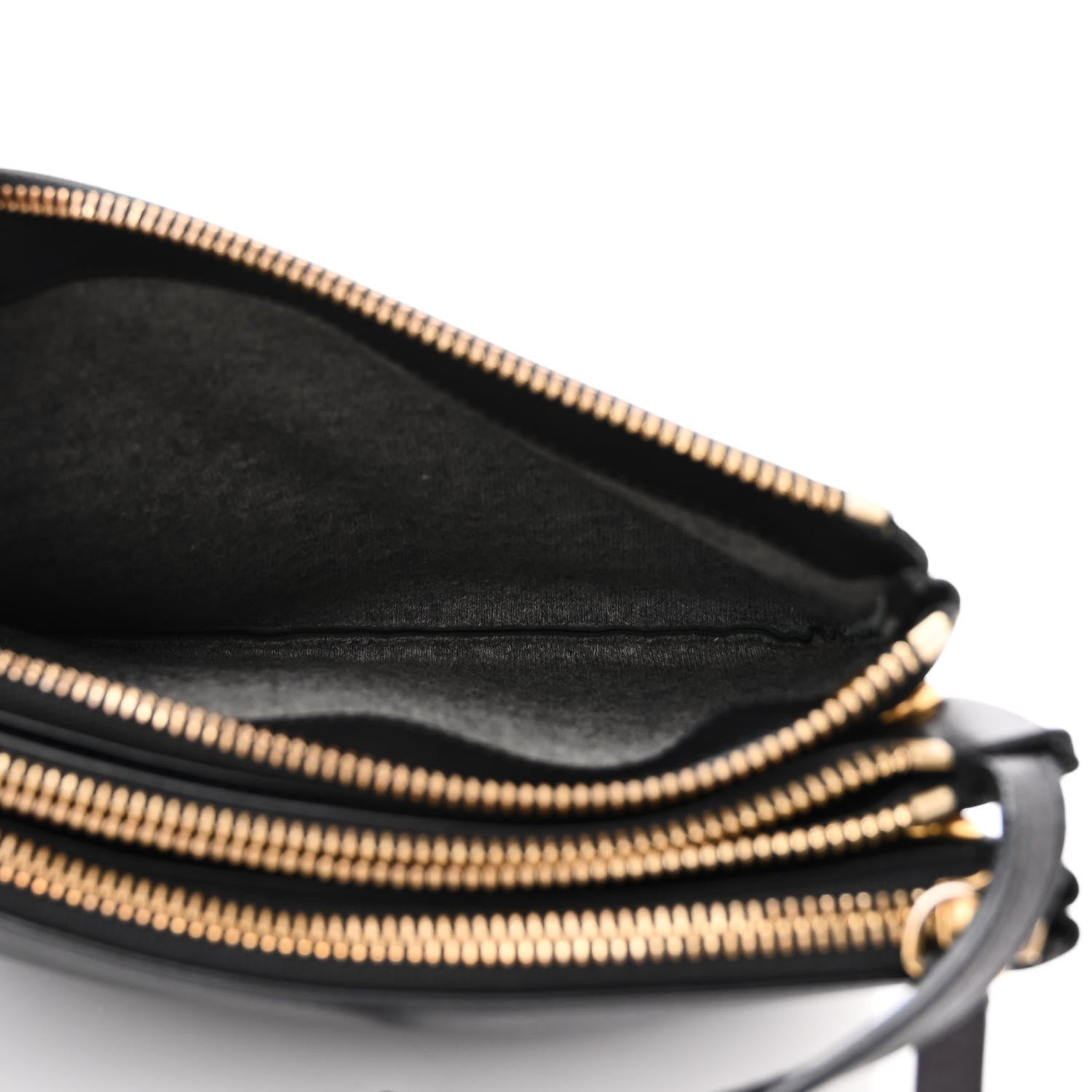 Celine Lambskin Small Trio Crossbody Bag Black 5 of 11