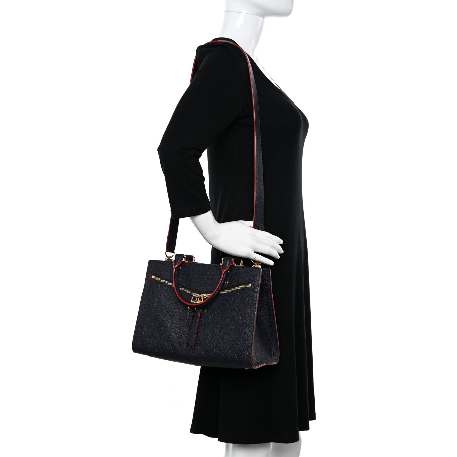 Louis Vuitton Empreinte Sully PM Marine Rouge 2 of 13