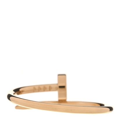 Cartier 18K Yellow Gold Small Juste Un Clou Ring 60 9 3 of 6
