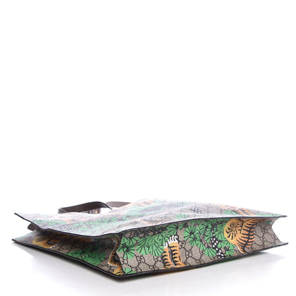 Gucci GG Supreme Monogram Bengal Vertical Tote Beige Yard 5 of 10