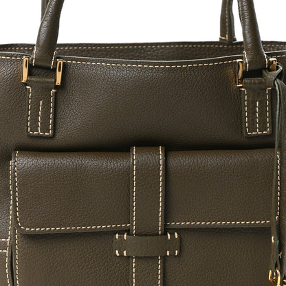 Loro Piana Odessa Mini Globe Shoulder Bag Green 7 of 9