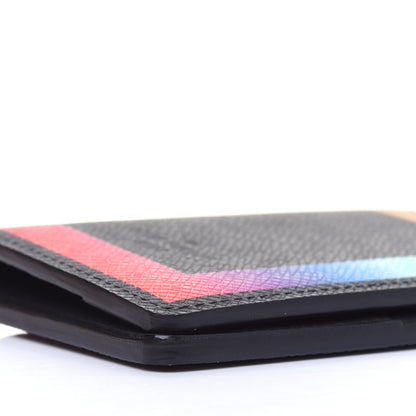 Louis Vuitton Taiga Rainbow Pocket Organizer Black 8 of 10
