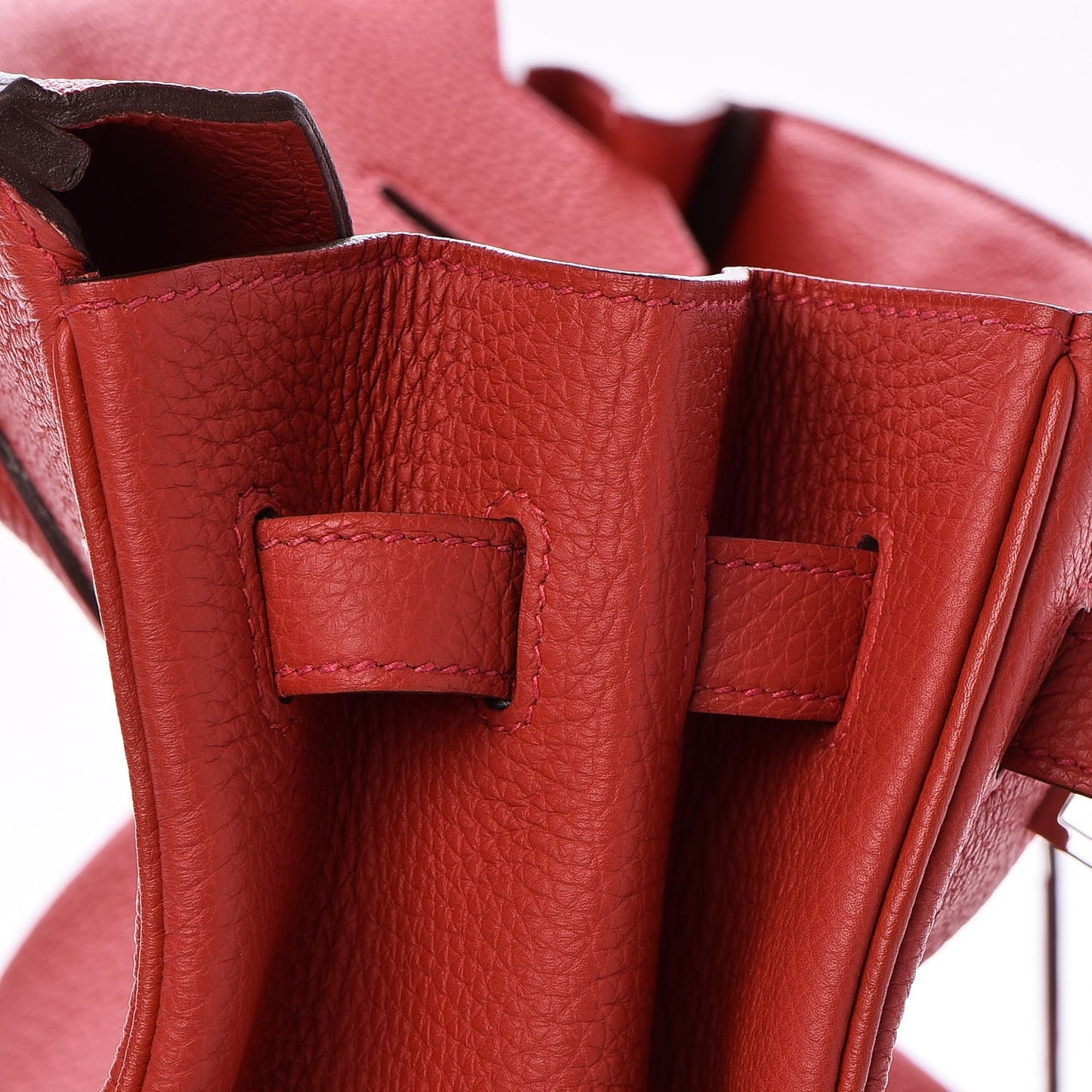 Togo Birkin 35 Rouge Casaque