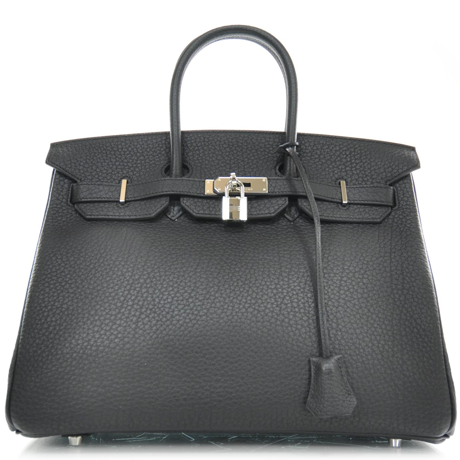 Hermes Taurillon Clemence BIRKIN 35 Black 1 of 9