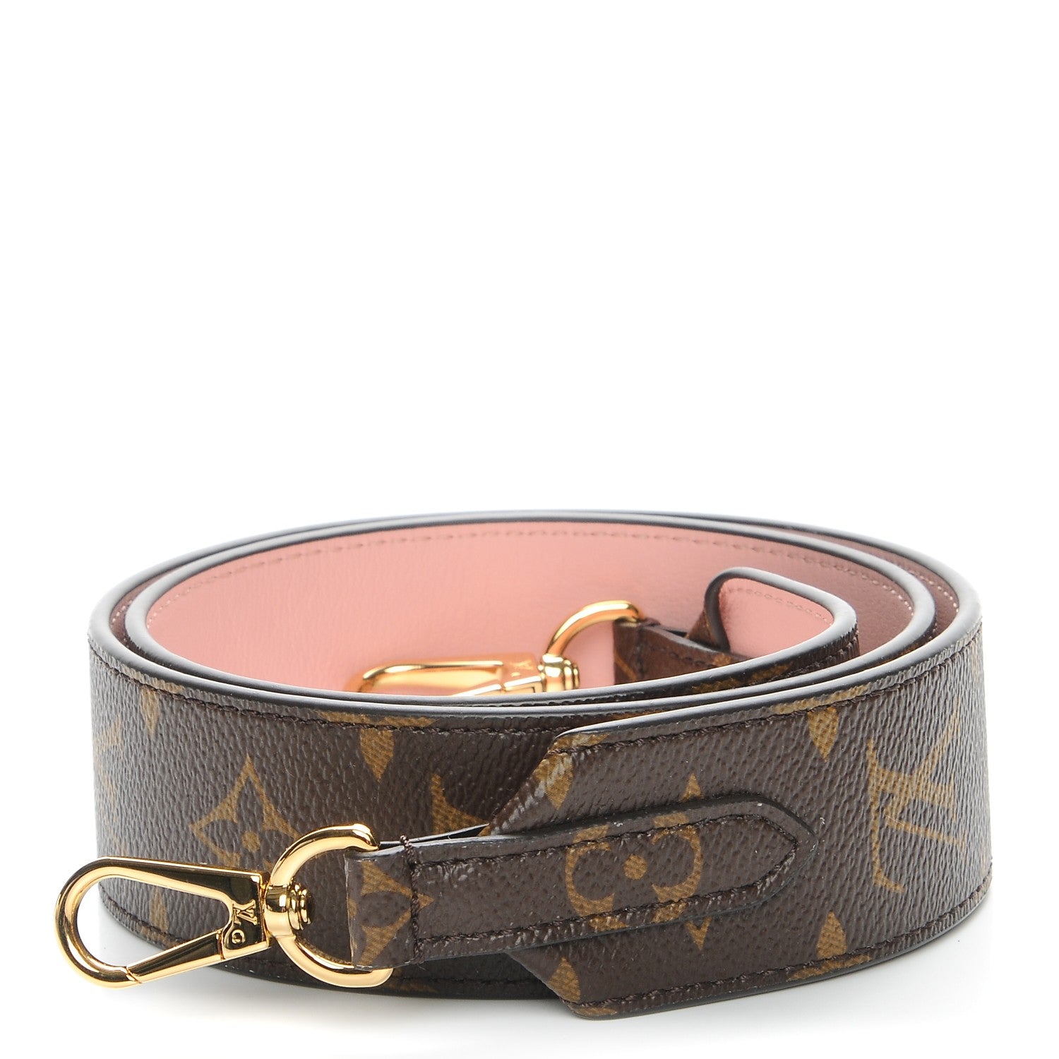 Louis Vuitton Monogram Bandouliere Shoulder Strap Rose Poudre 1 of 6