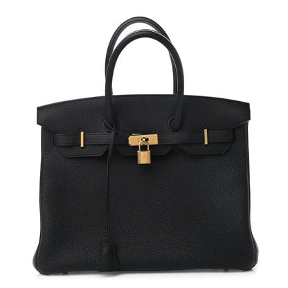 Hermes Togo Birkin 35 Black 1 of 12
