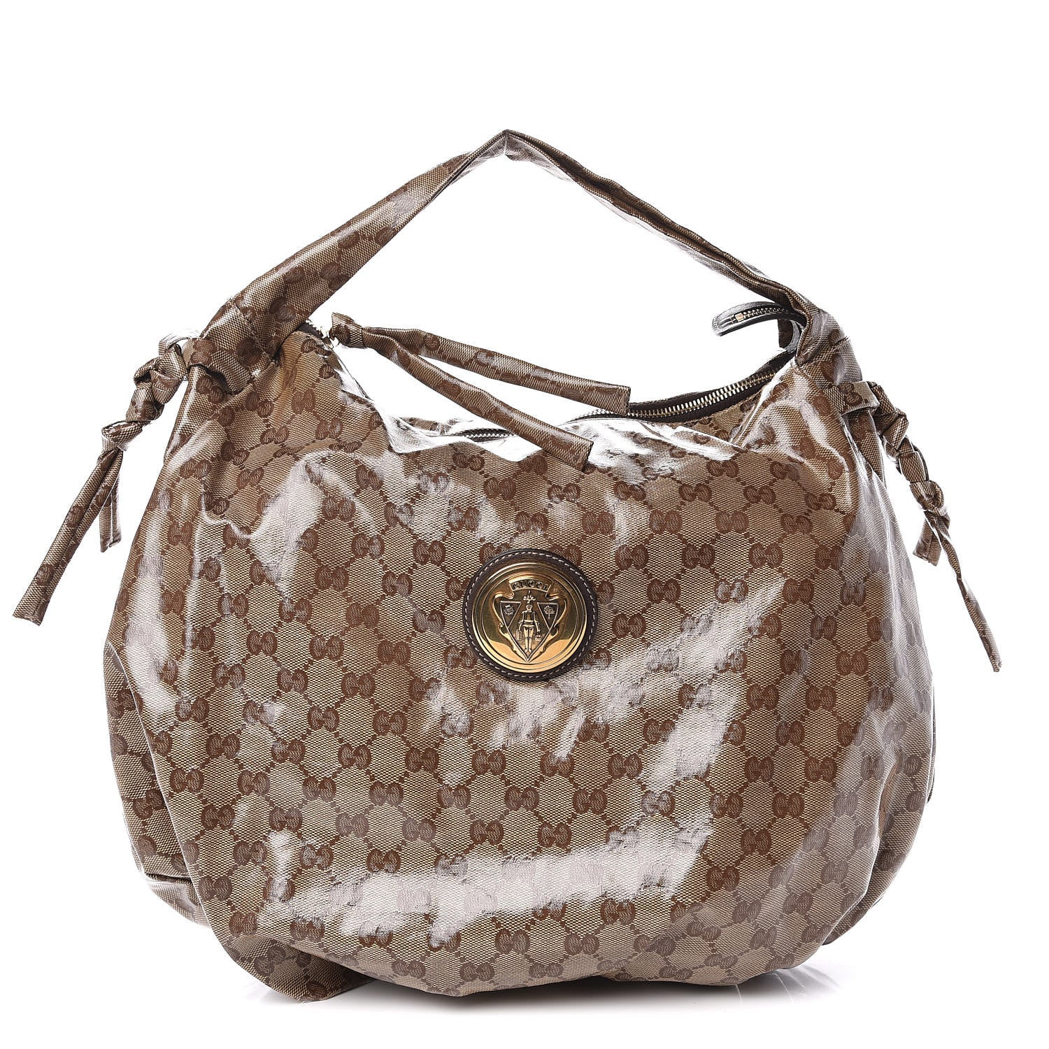 Gucci Crystal Monogram Medium Hysteria Hobo 1 of 9