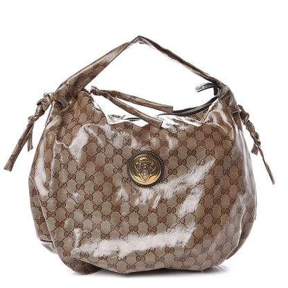 Gucci Crystal Monogram Medium Hysteria Hobo 1 of 9