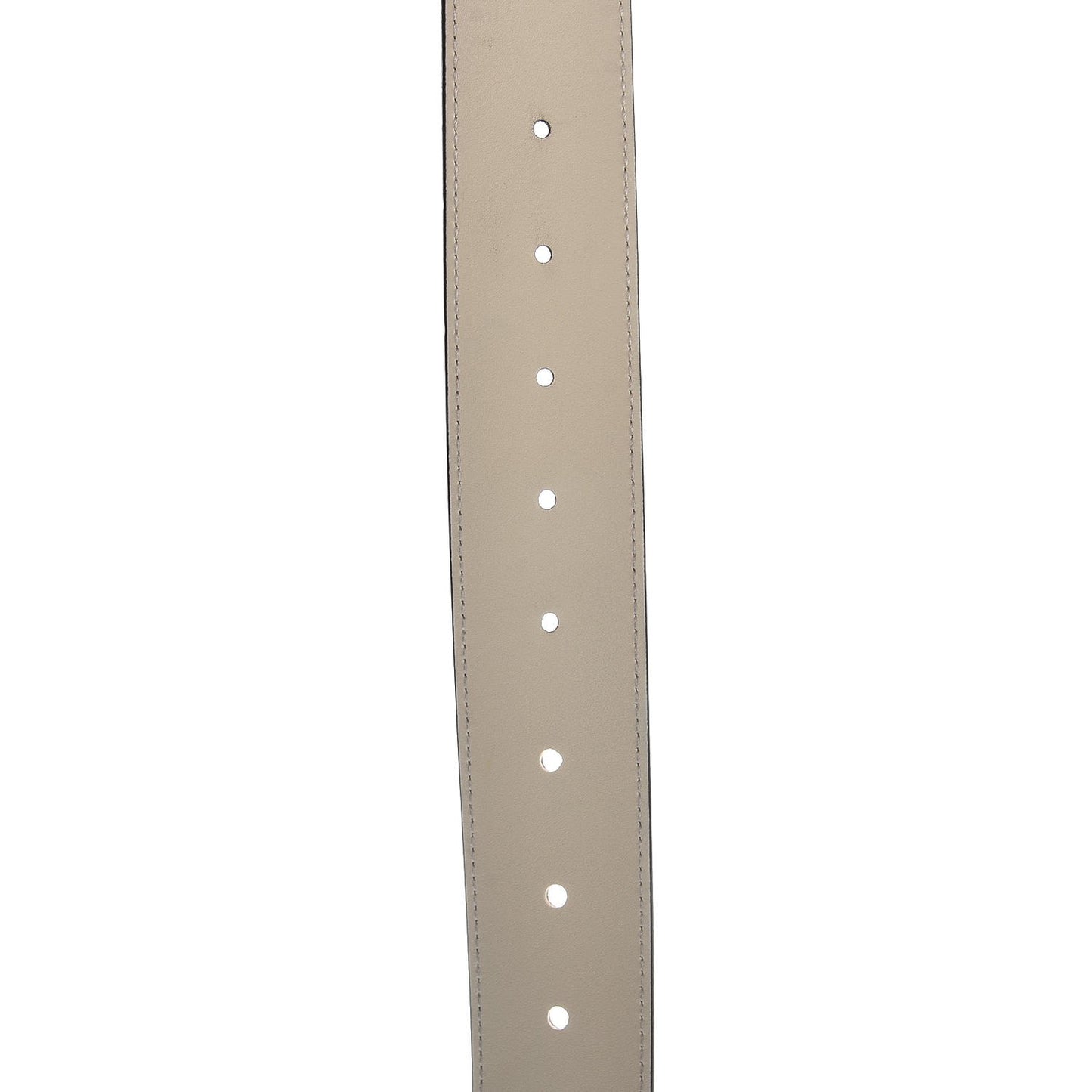 Calfskin Double G 40mm Belt 85 34 Mystic White